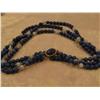 Image 1 : 1 pc Jade & Lapis necklace