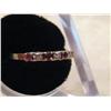 Image 2 : 1 pc 10k Ruby & Diamond ring