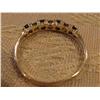Image 4 : 1 pc 10k Sapphire & Diamond ring
