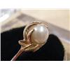 Image 2 : 1 pc 14k Gold & pearl ring
