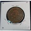 Image 2 : 3. 1850 U.S. Large Cent. F-12 details. Damaged.