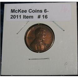 16. 1910 S Lincoln Cent. F-12.