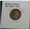 Image 1 : 24. 1915 S Lincoln Cent. VG-8.