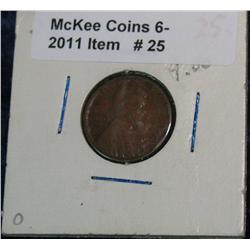 25. 1922 D Lincoln Cent. VG-8.