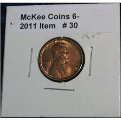 30. 1934 P Lincoln Cent. AU 50.