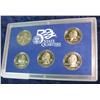 Image 2 : 141. 2005 S U.S. Mint 50 State Quarters 5-Piece Proof Set.