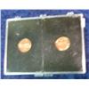Image 2 : 147. Set of Three Masonic Pennies. BU. One embossed