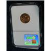 Image 2 : 151. 1937 P Lincoln Cent. NGC slabbed MS 66 RD.