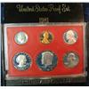 Image 1 : 231. 1981 S U.S. Proof Set. Original as issued.