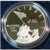 Image 1 : 297. 1775-2005 P Marines U.S. Commemorative Proof Silver Dollar.