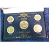 Image 2 : 308. Five-Piece Set 2000 U.S. Coins with 24K Gold Plating