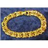 Image 1 : 345. Ladies Monet 24K Gold-plated Bracelet.