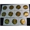 Image 2 : 526. Collection of Emmetsburg, Ia. Irish Dollars 1968,