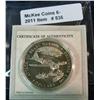 Image 1 : 536. 2000 Republic of Liberia $5 BU Pearl Harbor Commemorative.