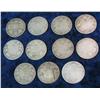 Image 1 : 538. (11) Canada Silver Quarters dating circa 1872-1929.