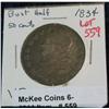 Image 1 : 559. 1834 Capped Bust Half Dollar. VF+. Nice original.