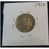 Image 2 : 586. 1913 P Buffalo Nickel. Type 1. F-12.