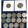 Image 1 : 727. (16) Old Circulated U.S. Shield Nickels.
