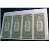 Image 2 : 776. Series 2003A Uncut Sheet $1 Federal Reserve Notes.