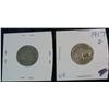 Image 1 : 854. 1917P & 17D Buffalo Nickels. G.
