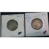 Image 1 : 855. 1917P & 1919S Buffalo Nickels. G.
