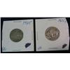 Image 1 : 856. 1925P & 1925S Buffalo Nickels. VG.