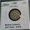 Image 1 : 872. 1866 3-Cent Nickel. VG.