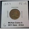 934. 1857 Flying Eagle Cent. G.