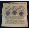 974. 1979P,D & S Susan B. Anthony Set.