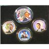 Image 1 : 996. Obama Change Collection, Colorized Coin Set.