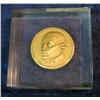 Image 1 : 1007. Frederick The Great Bronze Medal in Lucite