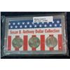 Image 1 : 1008. 1999P,D & 79S Susan B. Anthony Dollar Set.