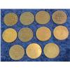 Image 1 : 1026. (11) Canadian Large Cents 1859-1920. All F Or Better.