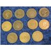 Image 2 : 1026. (11) Canadian Large Cents 1859-1920. All F Or Better.