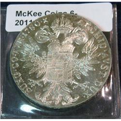 1125. 1780 Austria Maria Theresa Thaler. BU.