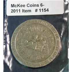 1154. 1979 Caesars Palace Gambling Dollar Coin.