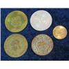 Image 2 : 1167. (5) Different Tokens and medals.