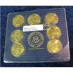 1200. (7) Different Presidential Medals. Brass. BU.