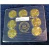 1200. (7) Different Presidential Medals. Brass. BU.