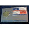 Image 1 : 1202. 1972 Bicentennial First Day Cover with Medal.