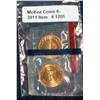 Image 1 : 1205. Original Philadelphia & Denver U.S. Mint medals in original cellophane.