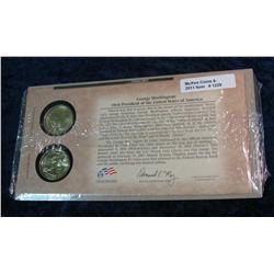1229. George Washington Dollars First Day Cover.