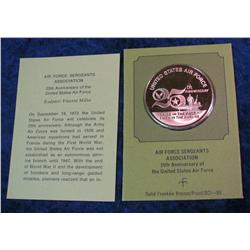 1232. Air Force Sergeants Association Bronze Medal.