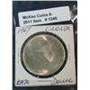 1246. 1967 Canada Silver Dollar. BU Head Side Toned.