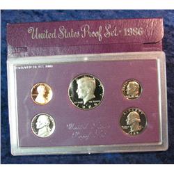 1260. 1986S US Proof Set. Original as Issued.