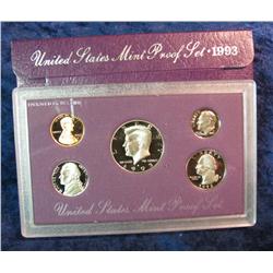 1267. 1993S US Proof Set. Original as Issued.