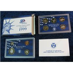 1277. 1999S US Proof Set. Original as Issued.