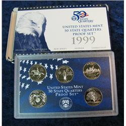 1278. 1999S US Proof Quarter Set. Original as Issued.