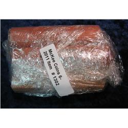 1302. (250) Old U.S. Wheat Cents in wrappers.