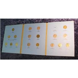 1304. 1866-1883 Partial Set of U.S. Shield Nickels.